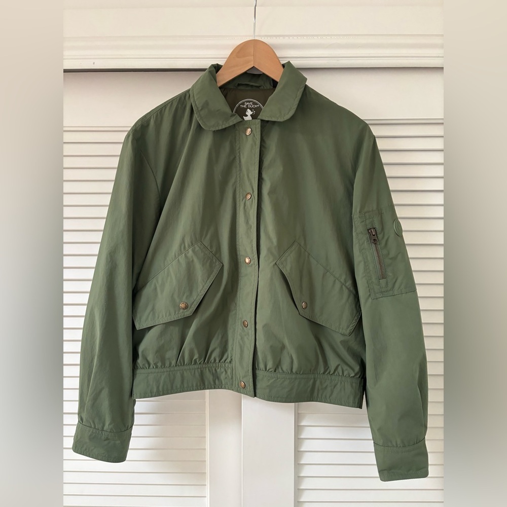 Save the Duck Mila Cropped Bomber Jacket